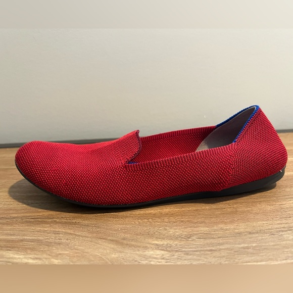 Red Knit Loafers - Picture 6 of 8